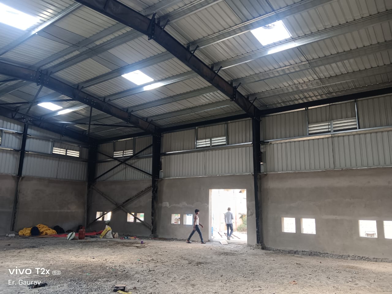 Shri Satiji wide-span industrial building interior