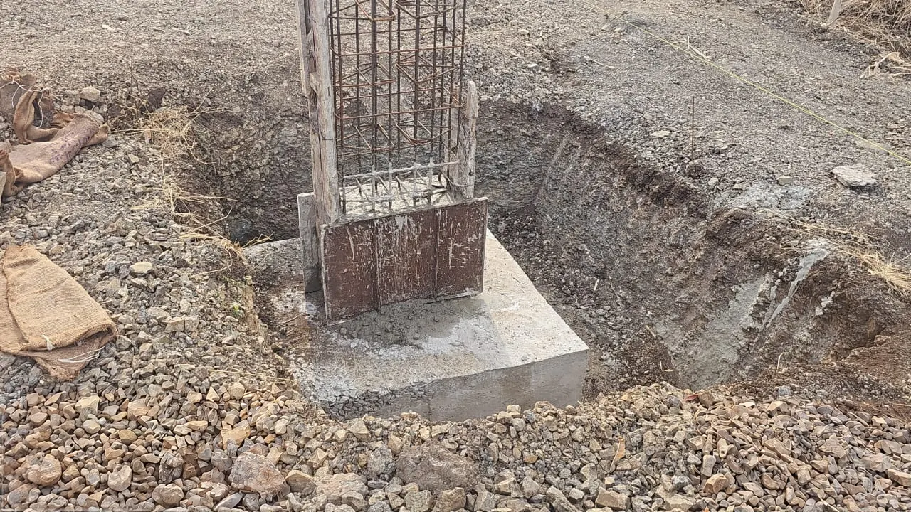 Civil-interface progress at an agricultural processing campus