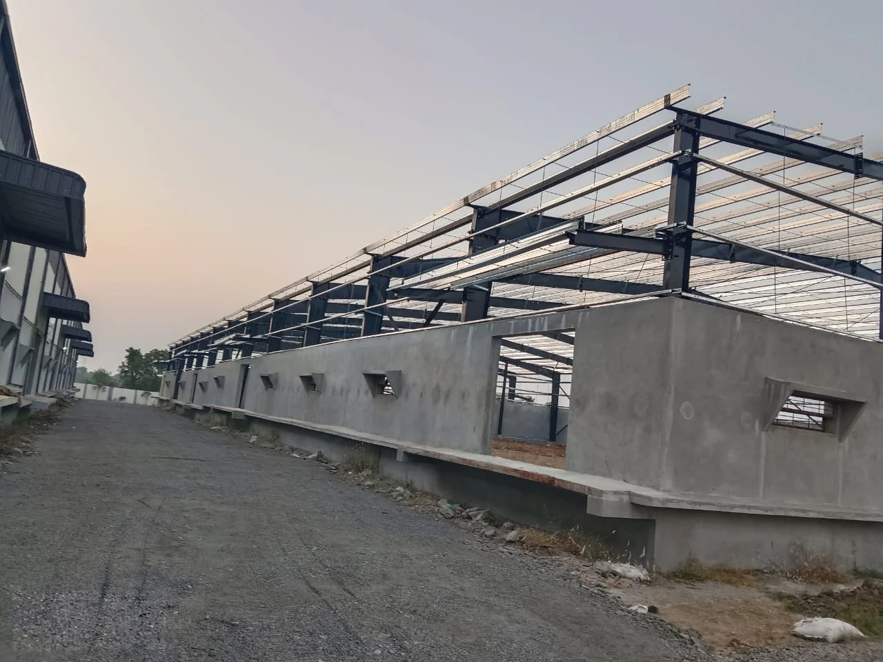 Shital Laddha, Basmat: Erection · frame and wall openings