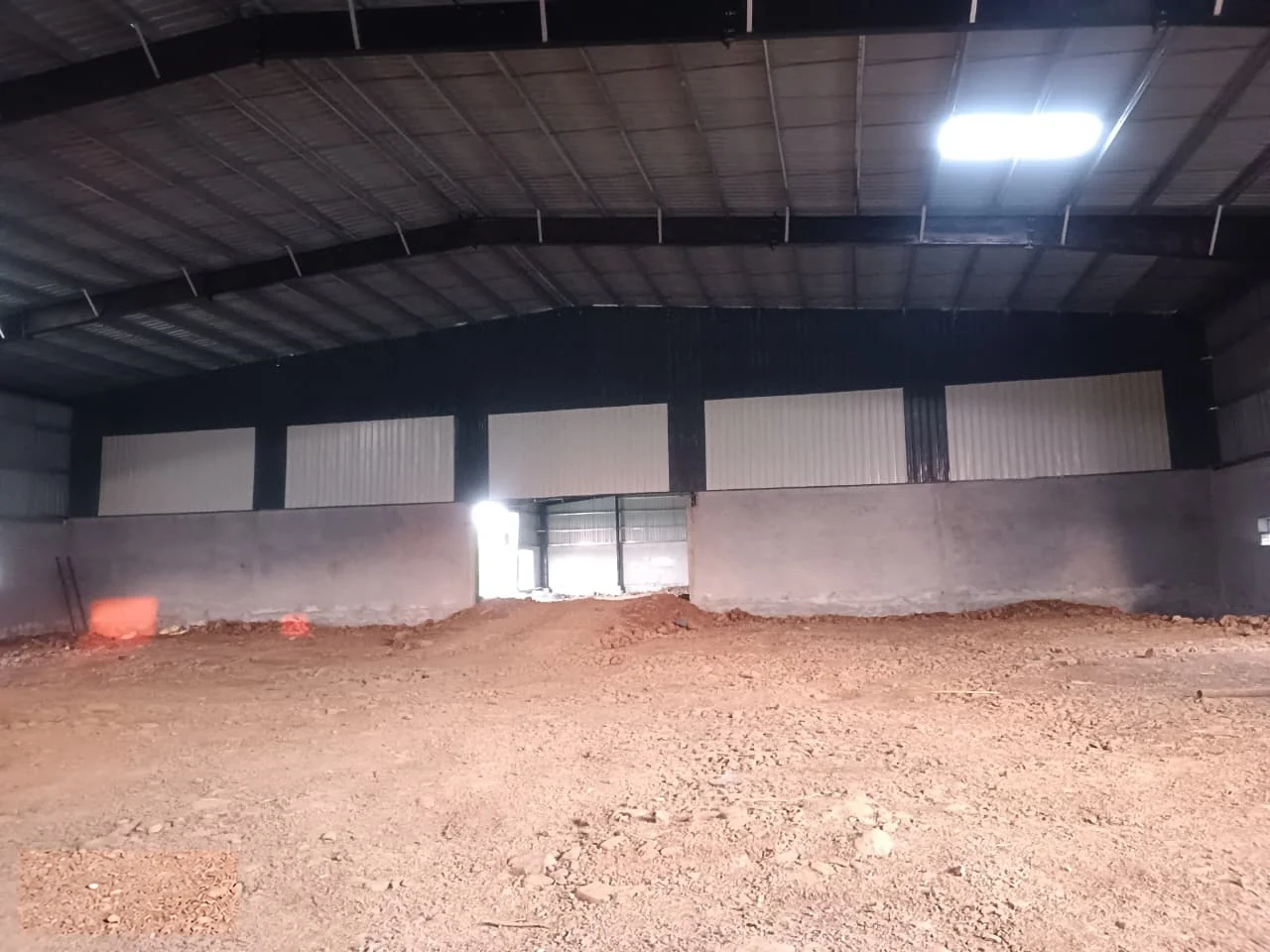 Shital Laddha, Basmat: Sheeting · roofed interior