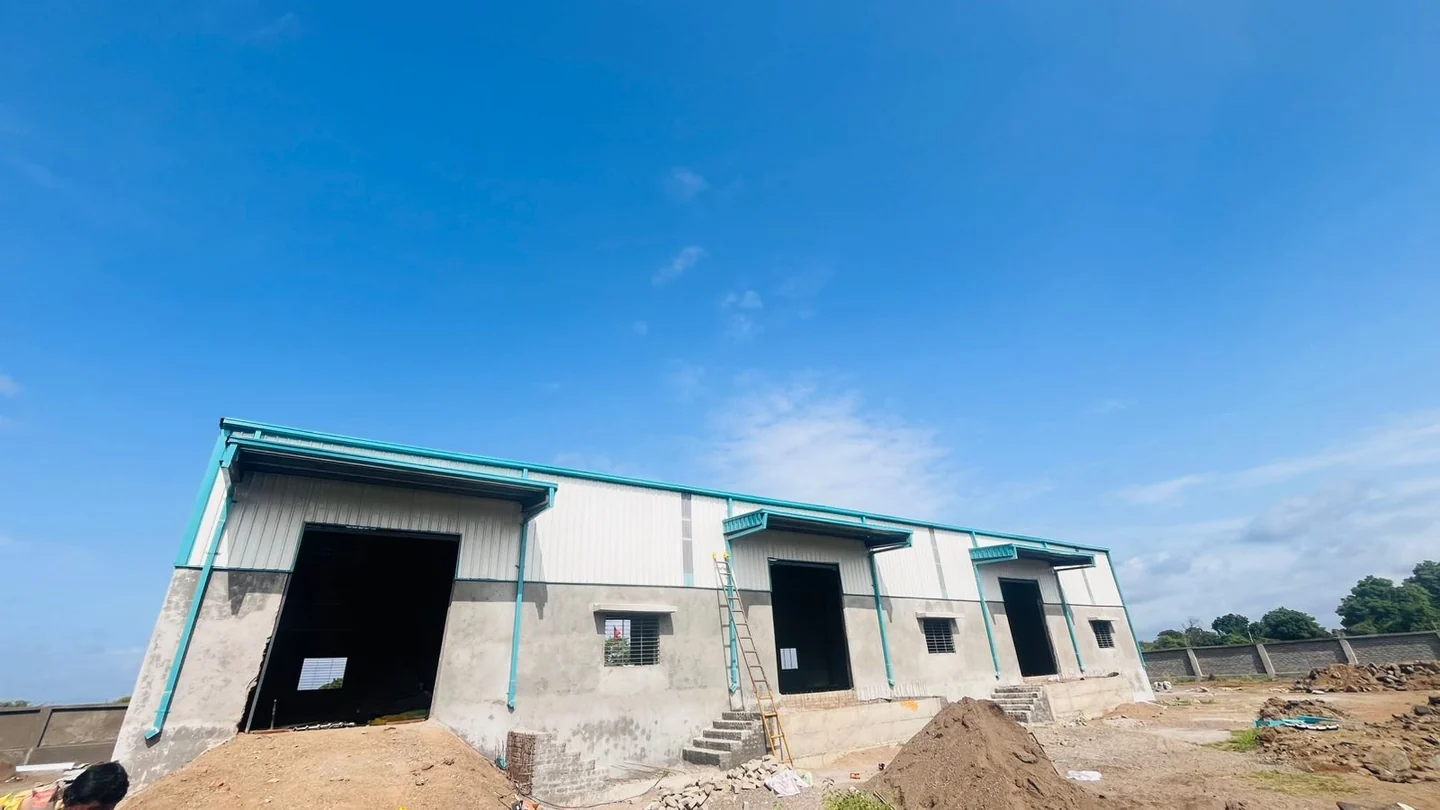 Pratik Prakash Badgujar, Kusumba: Sheeting · industrial frontage