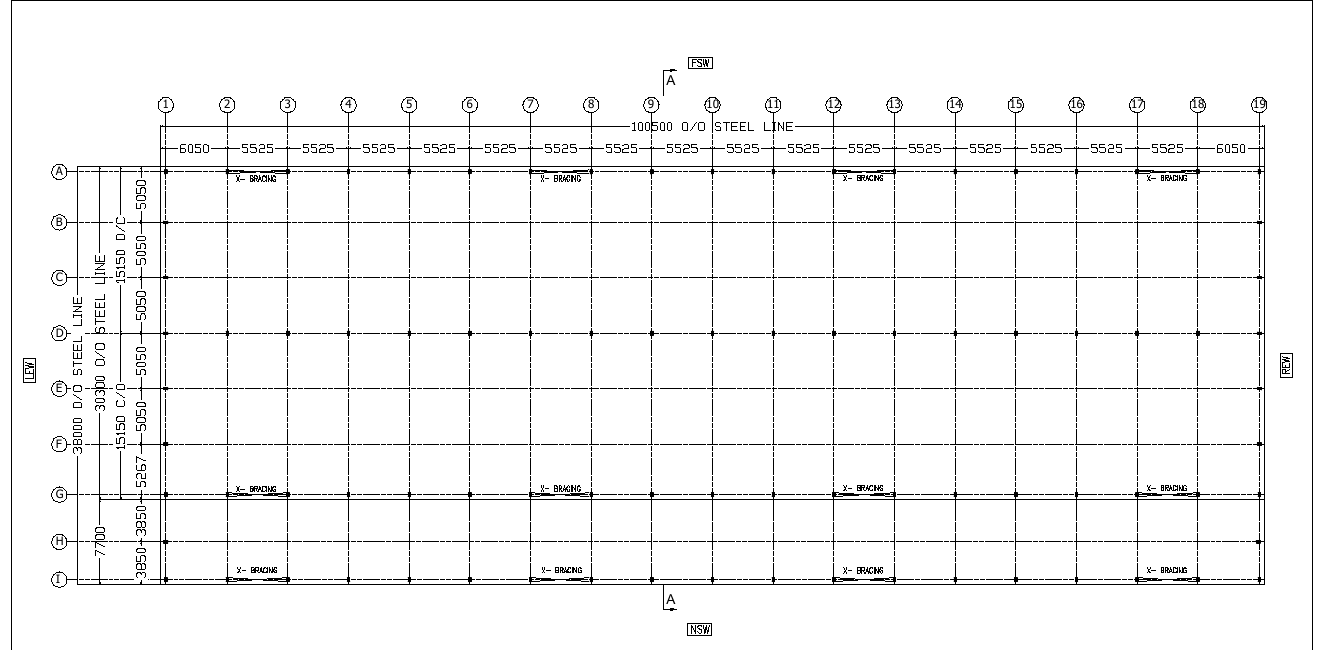 Project drawing for Lama Ginning Warehouse